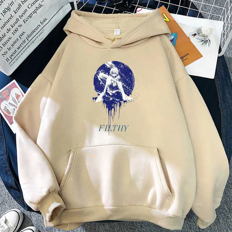 Drôle Anime Séraphin De La Fin Mikaela Hyakuya Hoodies Hommes Mode Manga Kawaii Garçons Harajuku Casual Surdimensionné Femmes Sweat G1019