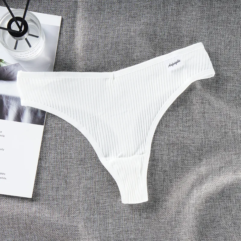 3 st Plus Size S-4XL Underkläder Kvinnor Underkläder Tränar Sexiga G String Thongs för Lady Cotten Panties Tjej Briefs 220311