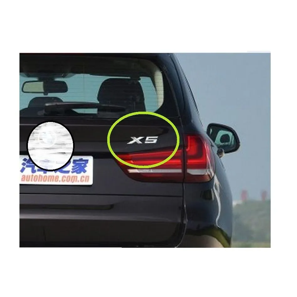 Chrome ABS Aantal Letters Woord Kofferbak Badge Emblem Brief Decal Sticker voor BMW 3 Serie GT 5 Serie GT X1 X3 X5 X6 Z45386998