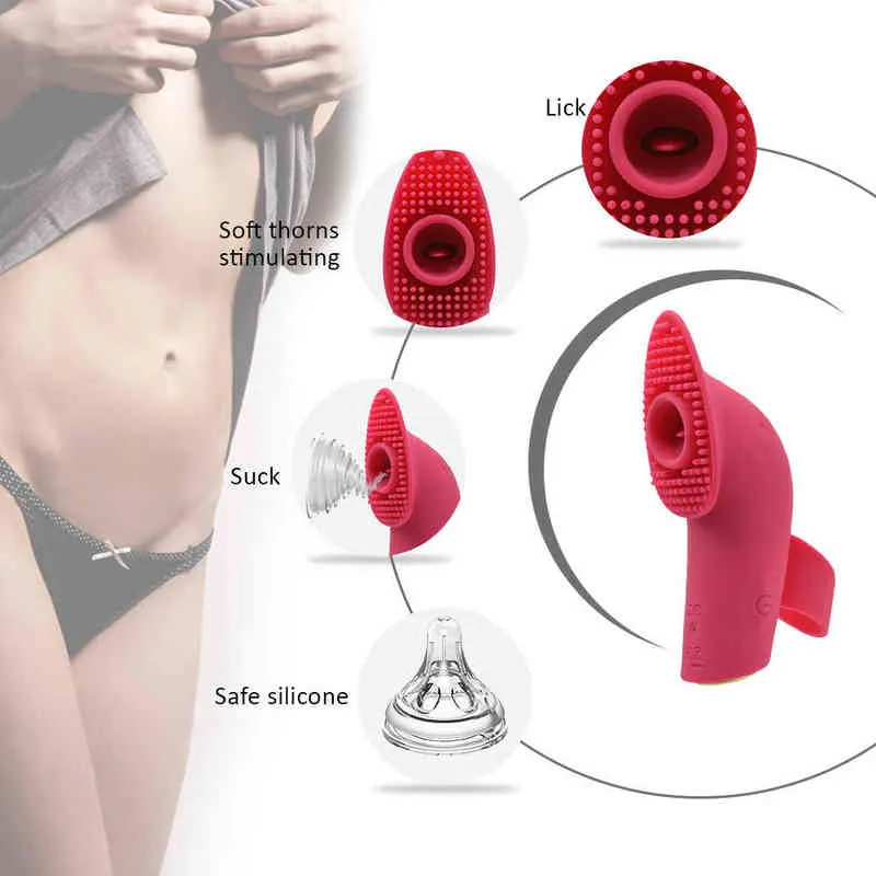 Nxy Sex Pump Toys Clitoris Stimulation Sucking Vibrator Nipple Licking Vibration Massager Soft Tongue Oral Masturbator for Woman Adults 1221