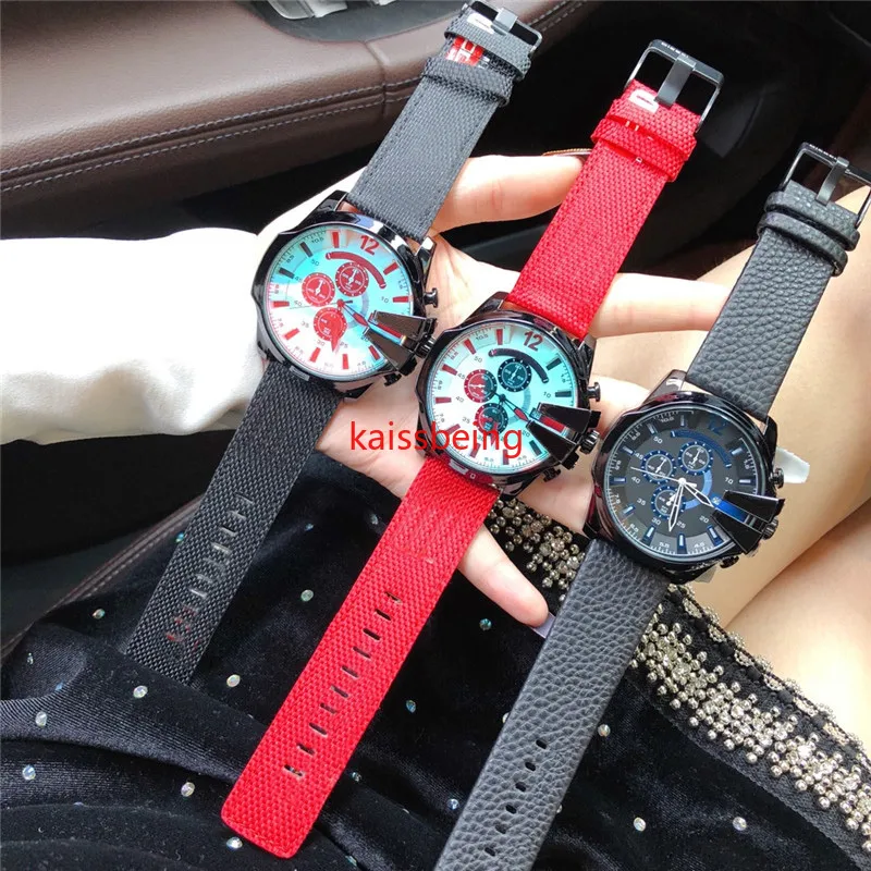 Модные повседневные кварцевые часы со стальным ремешком 44 мм, роскошные мужские деловые наручные часы Reloj272B