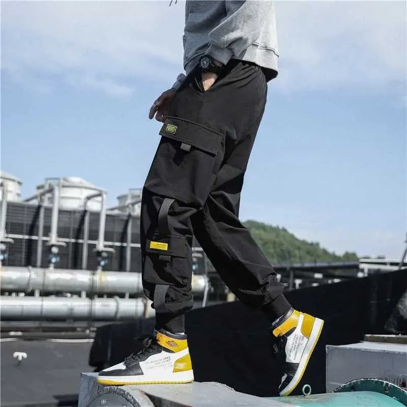 Nouveau mince Jogging militaire pantalon hommes décontracté extérieur pantalon Cargo travail tactique survêtement pantalon vêtements 2021 été printemps Plus Y0927