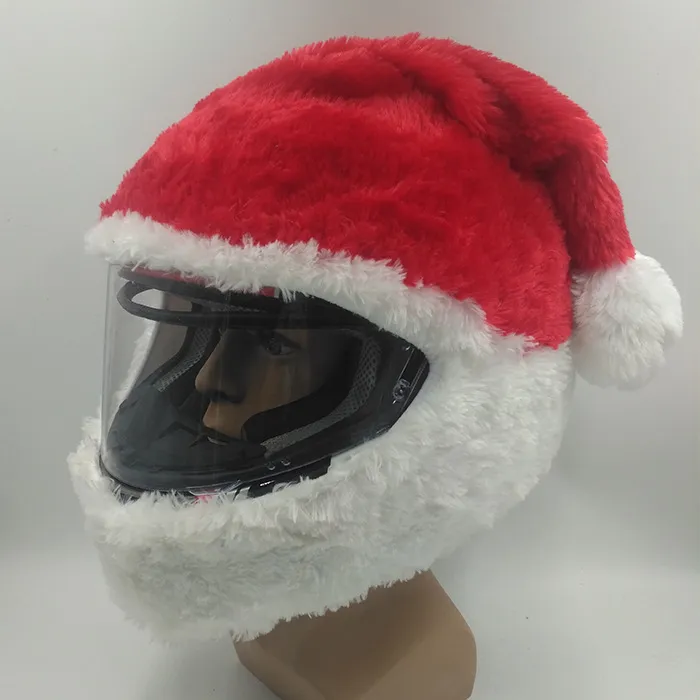Motorradhelm-Mütze, Weihnachtsmütze, Geschenkhülle, Motorrad, lustige Heeds-Crazy-Hülle für den Außenbereich, personalisierte Vollhelme258U