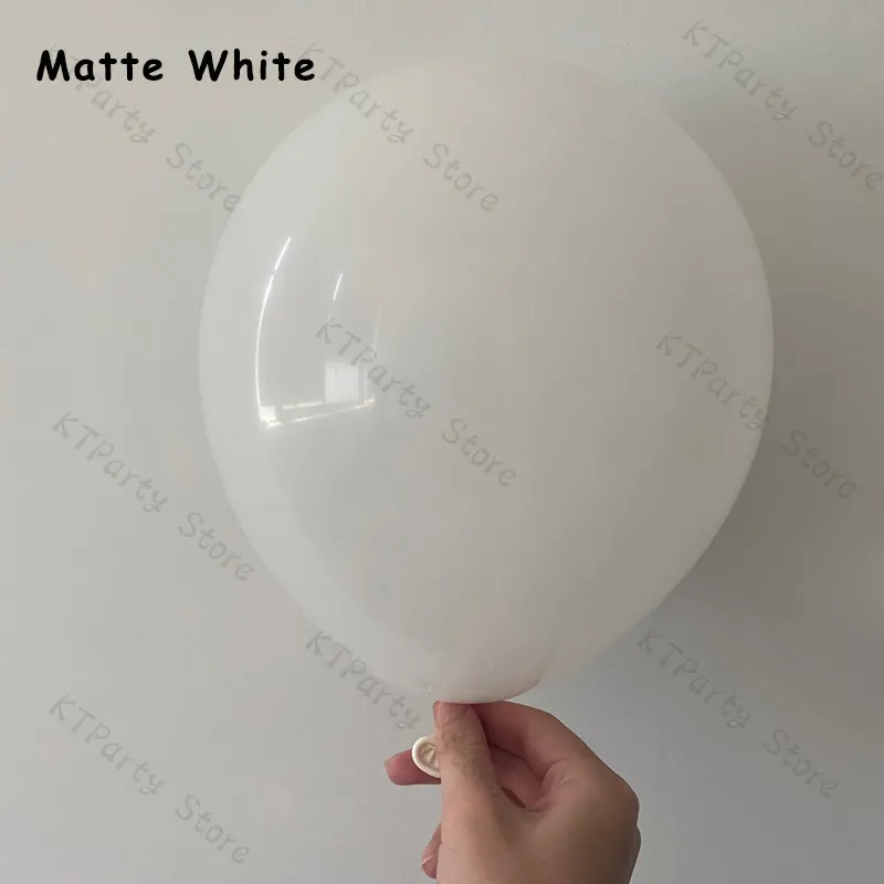 112 Stück Luftballons Girlande Bogen Kit Blush Kaffee Matt Weiß Ballon Hochzeitsdekoration Geschlecht offenbaren Geburtstag Babyparty Dekor 220217