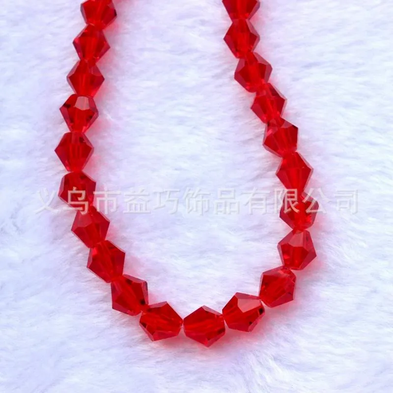 Pcs Perles DIY 4mm Facettes Bicone Perles de Verre Cristal Graines 15 Multicolore Assortiment Bijoux Pochettes Bags206Z