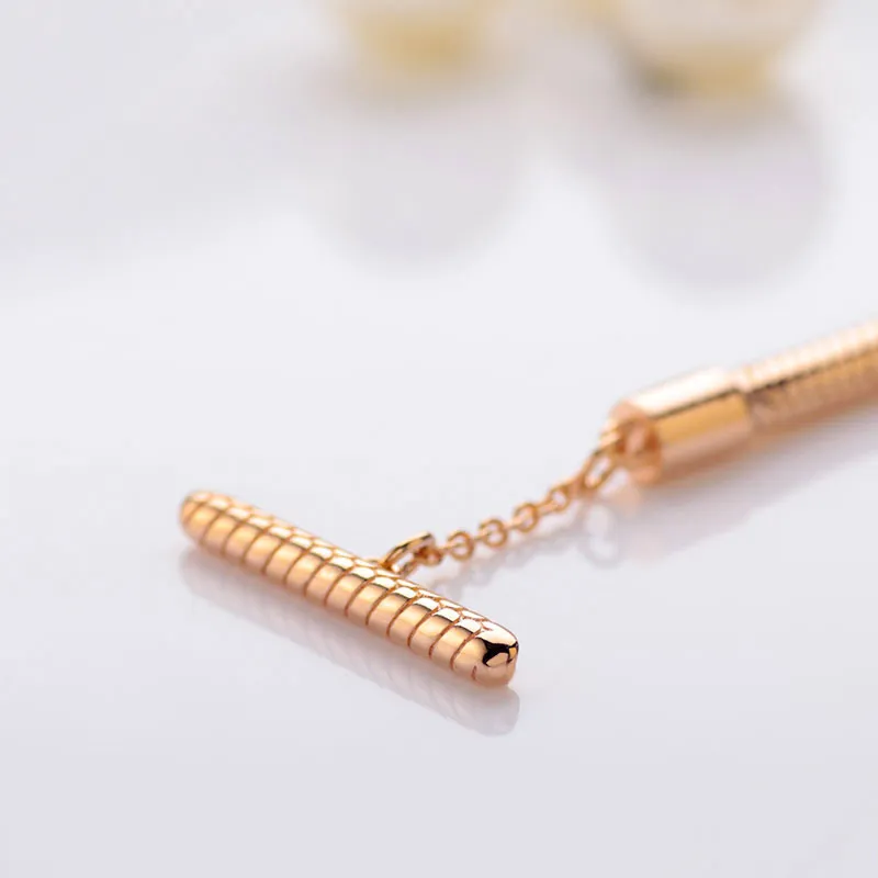 2021 rosa ouro cor pulseira 925 prata esterlina momentos rosa ventilador fecho cobra corrente ajuste charme feminino gift1159530