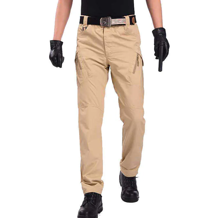 Pantaloni tattici da uomo VIP con tasche multiple elasticità militare urbana 211008