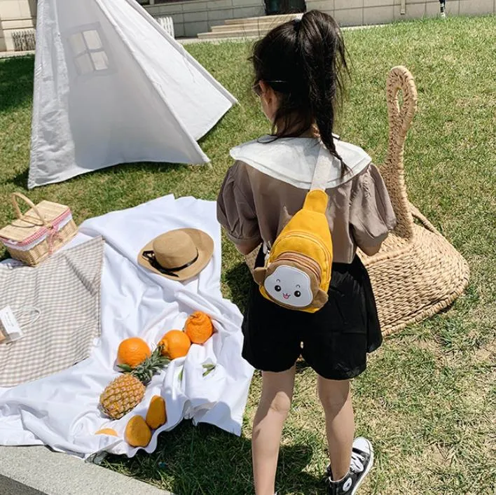 Portamonete bambini Borsa a tracolla Borse a tracolla carine alla moda il tempo libero in tela