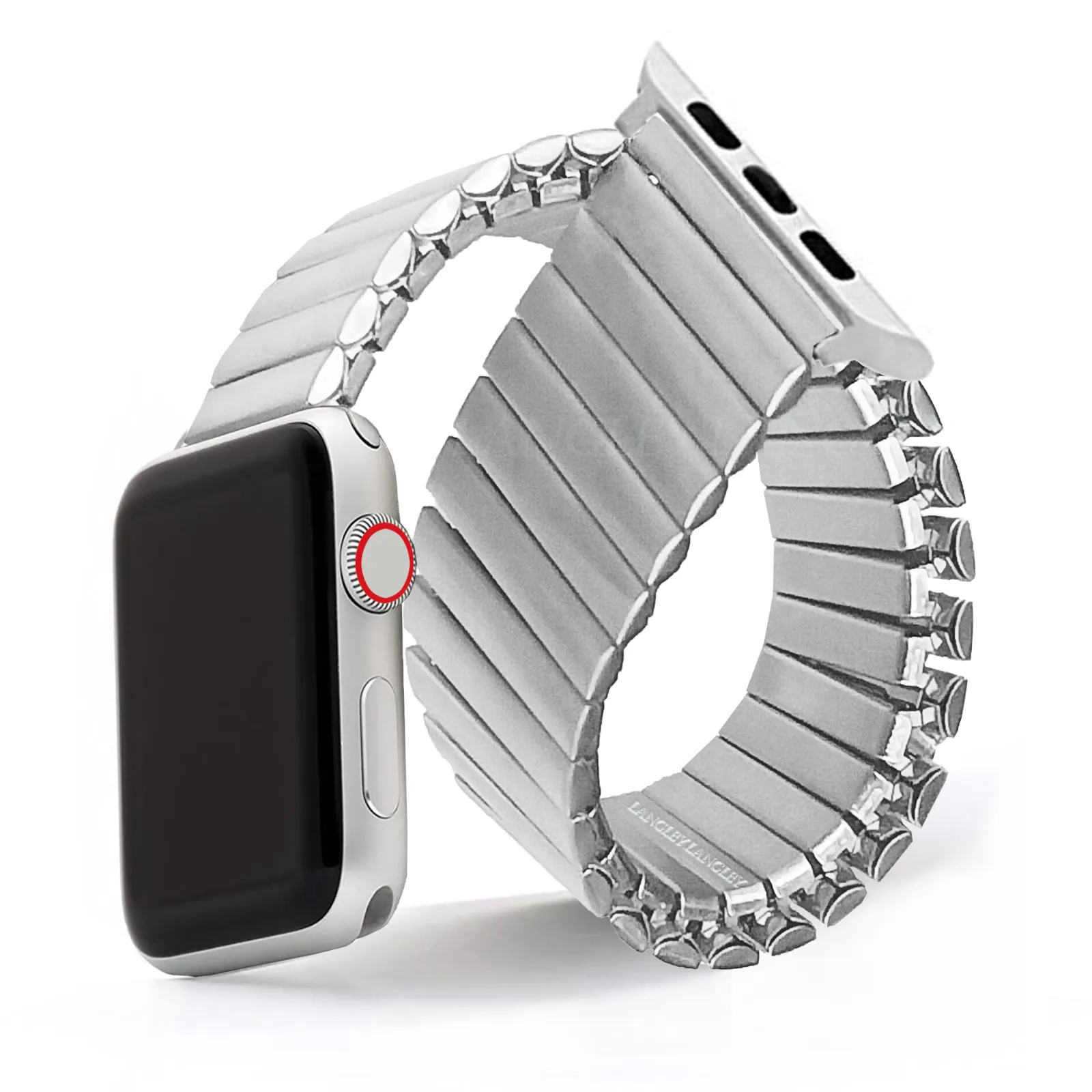 Elastic Watchband for Iwatch 38mm 40mm 44mm 42mm Woman Stainless Steel Expansion Luxury Band for Apple Watch Series 6 5 4 3 Se 77757353