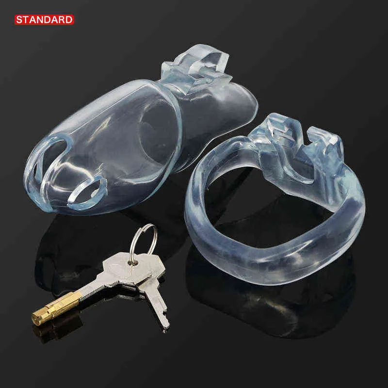 NXY Cockrings 2021 Arrivée Dispositif de chasteté masculine HT VKeuschheitsgurtel Cock Cage Pénis Anneau Bondage Ceinture Fétiche Adulte Sex Toys 1124