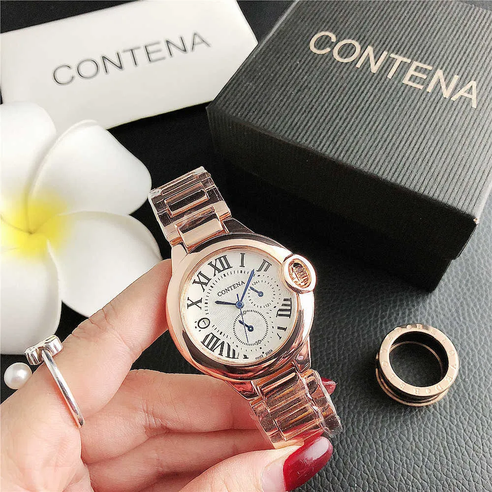 Женские часы Women039s Кварцевый браслет со звездой Сетчатый ремешок Синий баллон Water Ghost Pols для часов Подарки 2020 new1784115