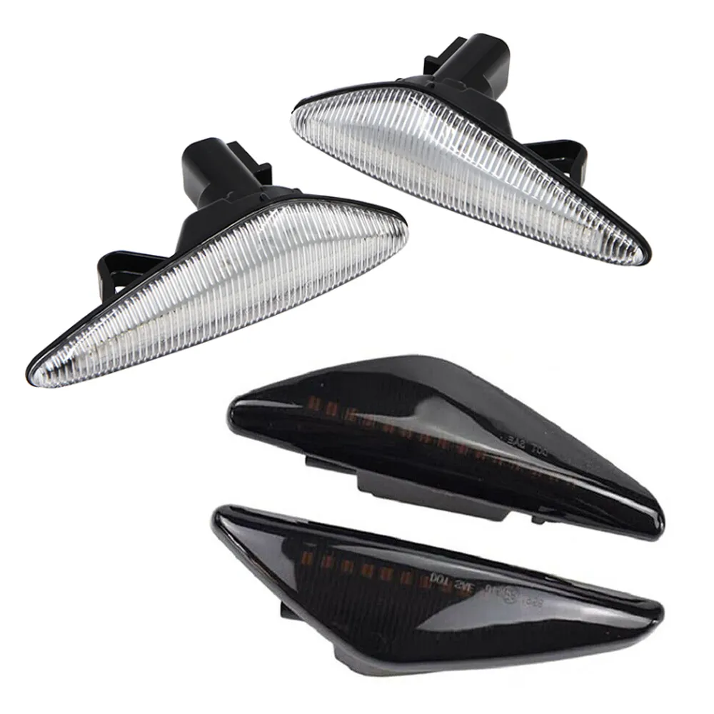 New Car Signal Lamp For BMW X5 E70 X6 E71 E72 X3 F25 Smoke Dynamic Flowing LED Side Marker Signal Light Sequential Blinker La4577127