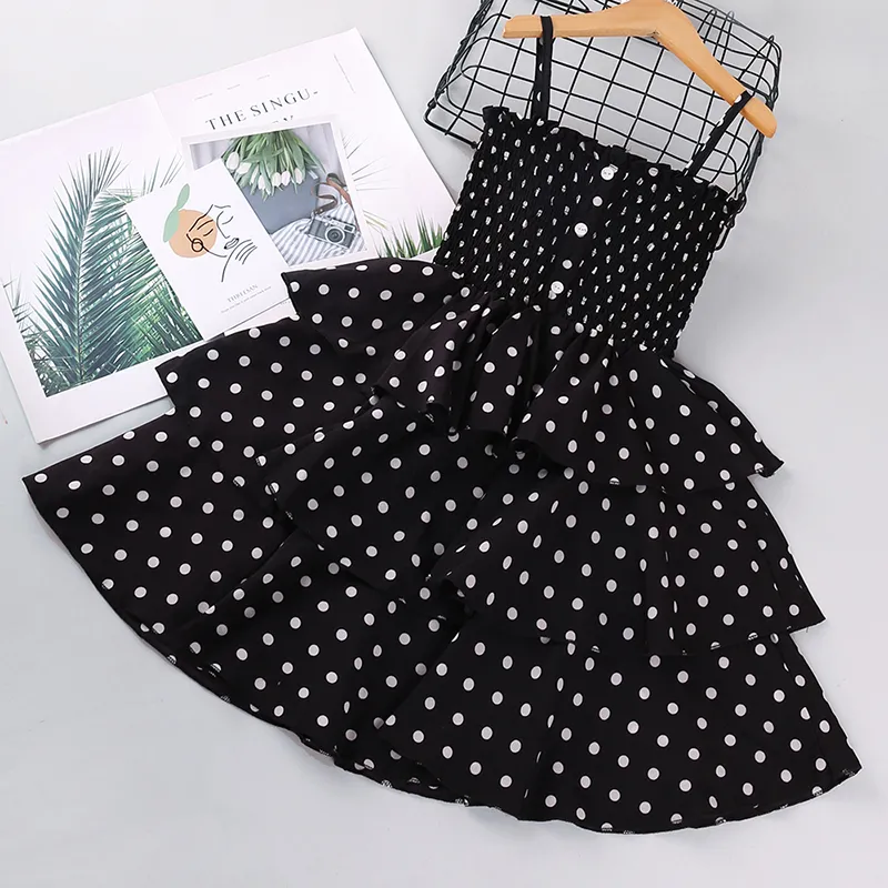 2021夏の女の子のドレスティーンエイジャーバージョンフローラルプリンセス赤ちゃんキッズ服子供のドレス