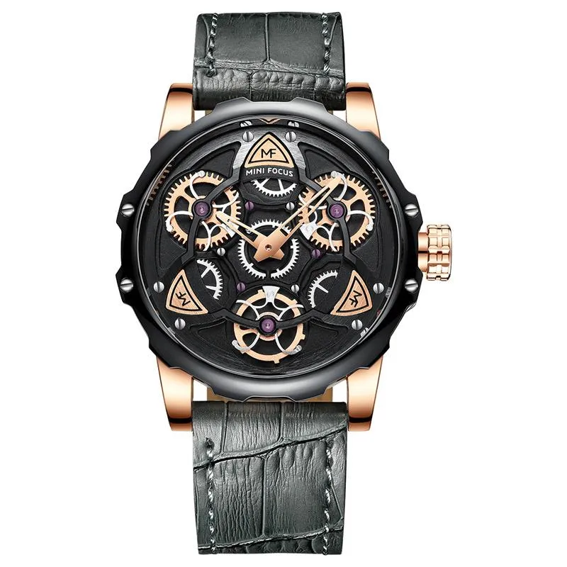 Wristwatches Montre Homme Classic Blue Leather Belt Men Watch Fine Strap Quartz Fashion Business Analog Clock Uhren Herren Waches 2878