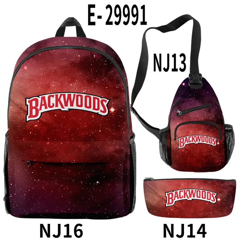 40 stili backpack backwoods uomini ragazzi sigari backwoods laptop spalla da viaggio spalla spalla borse a penna 8161108