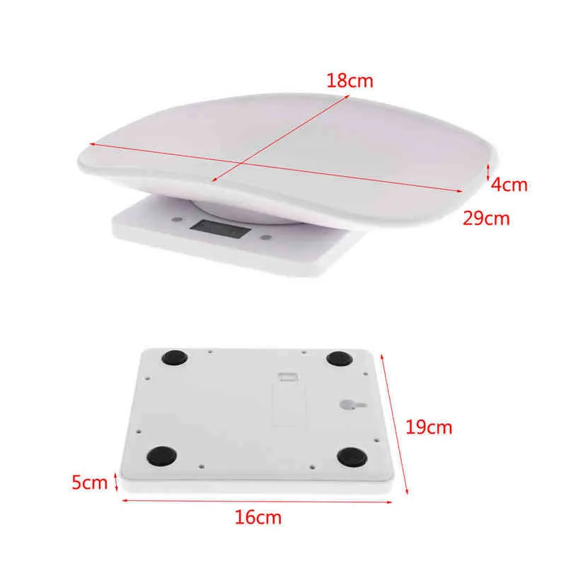 10 kg / 1g Noworodka Szczeniak Skala Pet Handheld Przenośna Miniaturowa Precyzyjna skala Platforma H1229