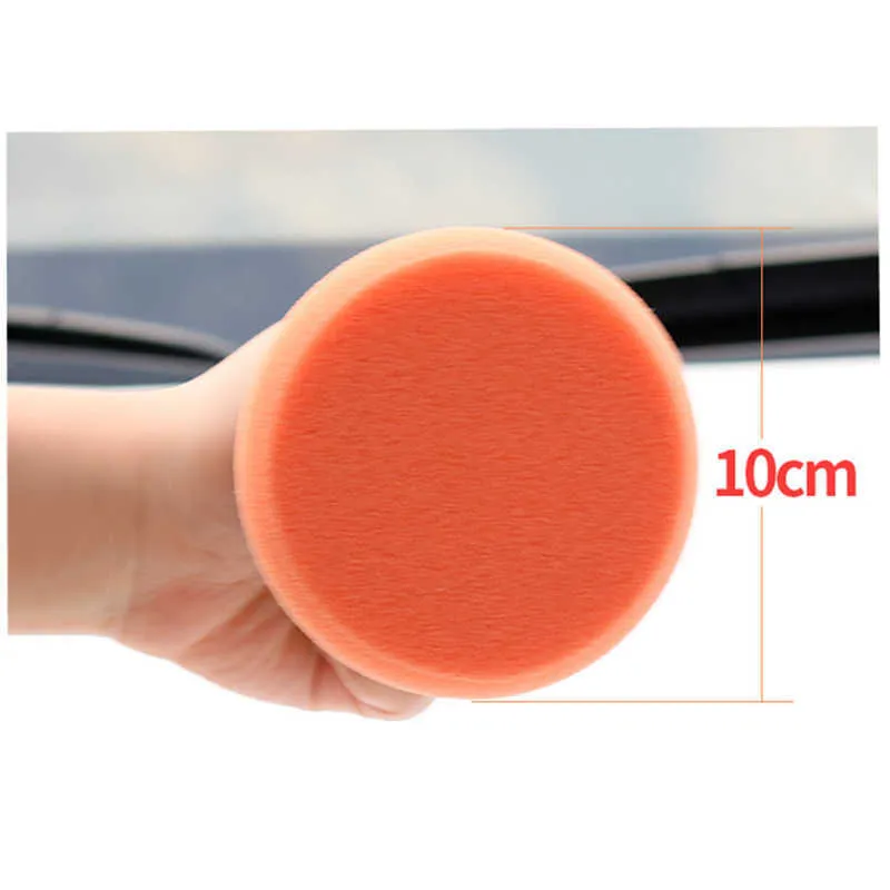 New Car Wax Wash Polish Pad Sponge Cleaning Foam Kit Terry Cloth Applicator Pads W/ Gripper Handle Car-Styling car duster