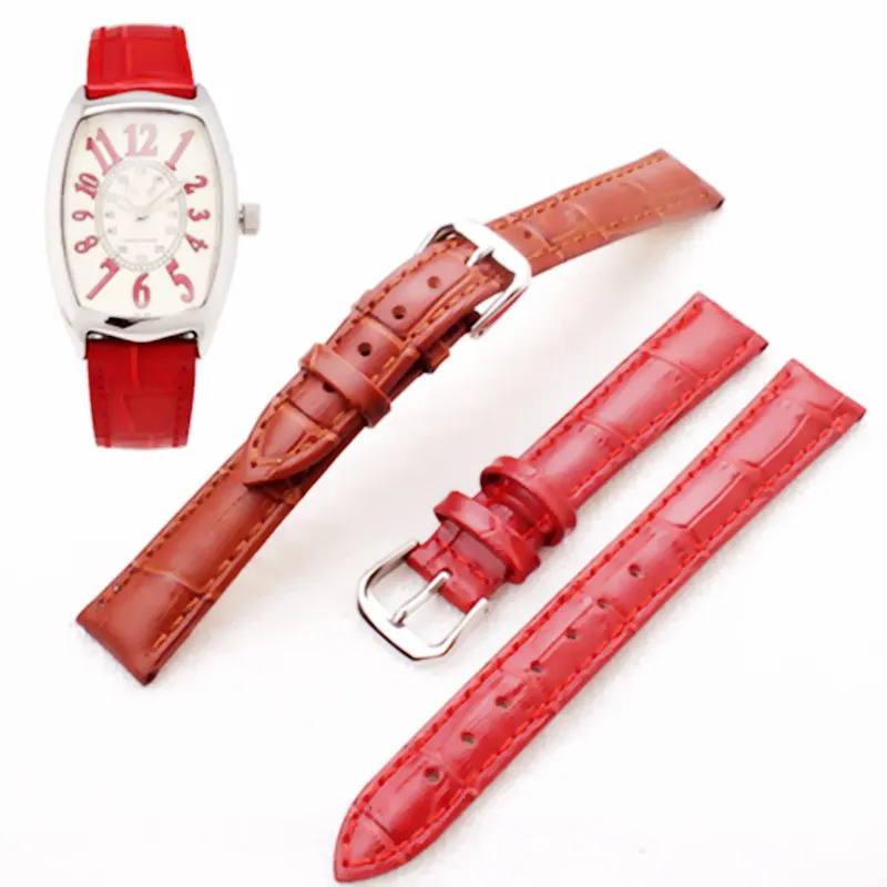Bracelet de montre en cuir véritable rétro ceinture 35*24 MM accessoires de bracelet de montre Bell Ross remplacer pour Br01 Br03