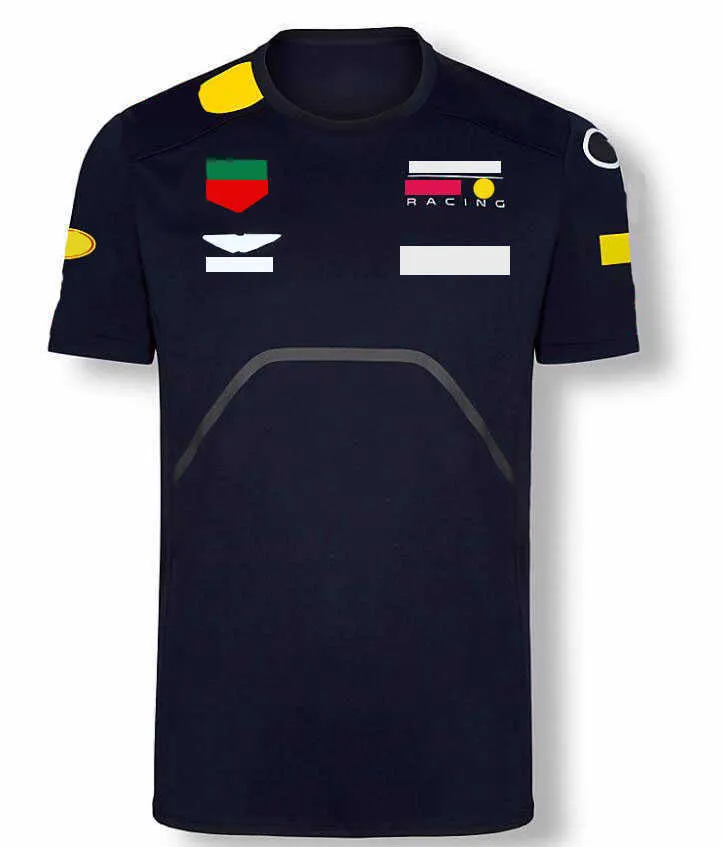 F1 Formel One T-tröja Tävlingsgrupper T-shirt Motorsportskjorta Mäns Sommar Racing Motocross Cykling Jersey Camiseta Team Arbetskläder Ridning Tshirts 3TL0