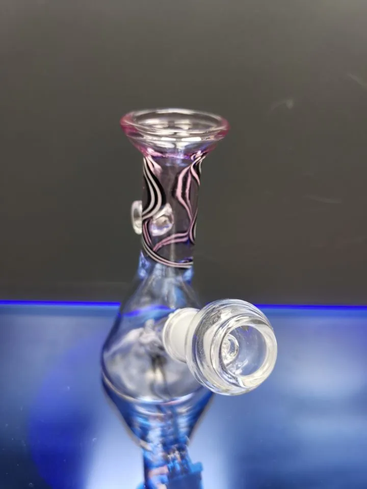 Mini Glazen Beker Bong Dab Rig Waterpijpen Bongs Heady Pipe Wax Oil Rigs Kleine Bubbler dhping