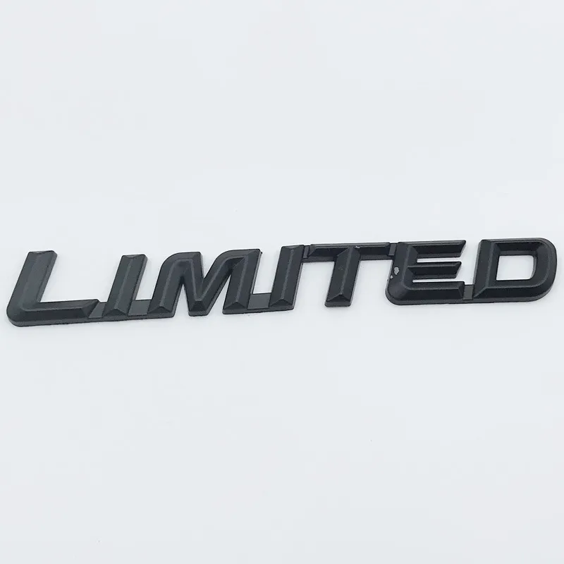 3D Métal Limited Autocollant de voiture Badge Emblème pour Universal Moto Vélo Jeep Renegade Compas Cherokee Wrangler Grand