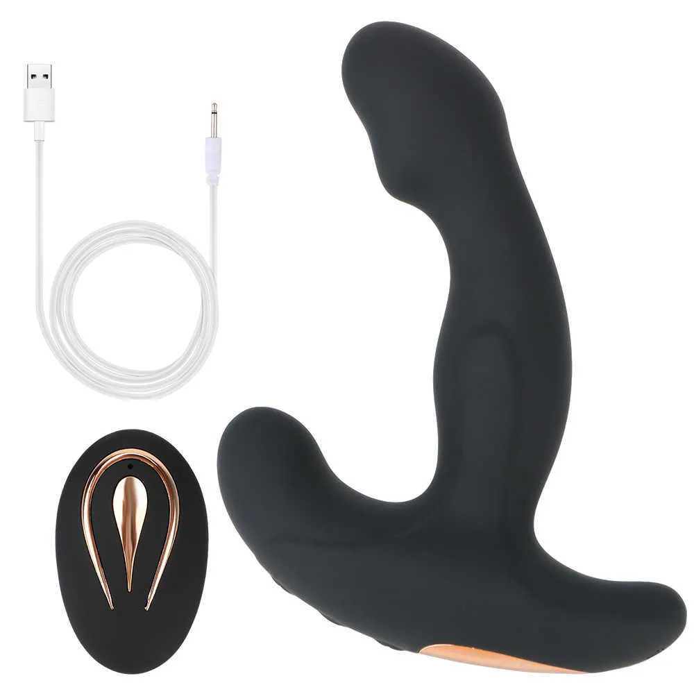 Articles de massage Gode Vibrateur Butt Plug 12 Fréquence Stimulateur Vaginal Anal Massage De La Prostate Masculine Jouets Sexy Pour Hommes Femmes3818197