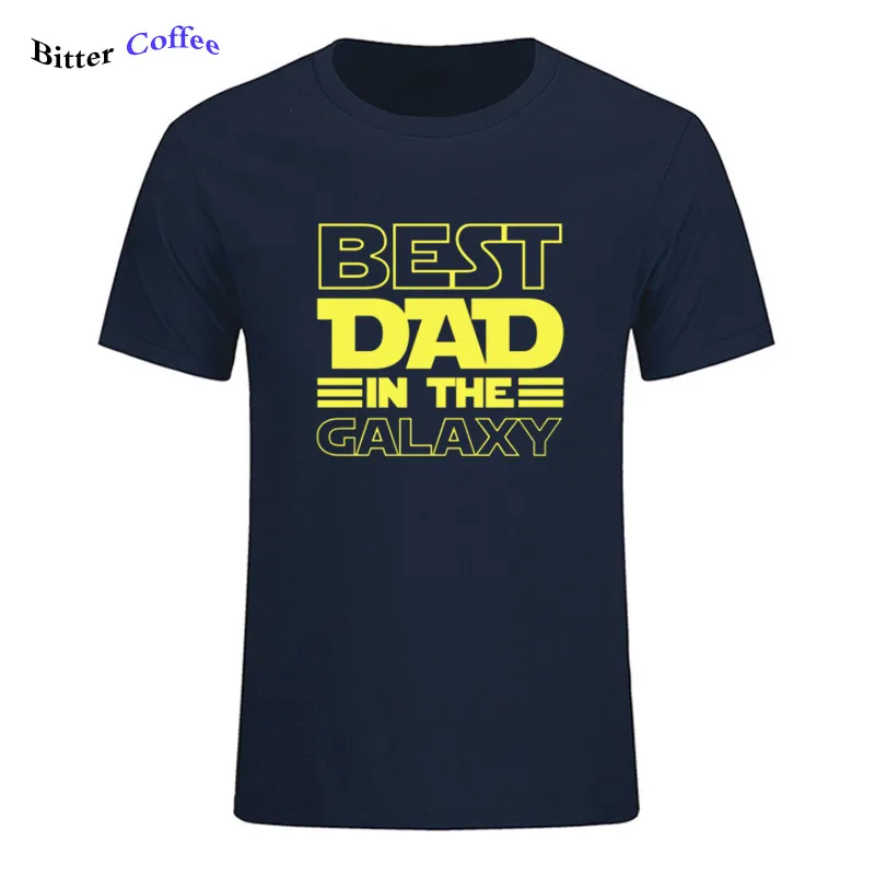 أبي جديد في Galaxy Tshirt Funny Phathers يوم هدايا عيد ميلاد للرجال للرجال زوج الصيف Thirt Tshirt 2103296025217