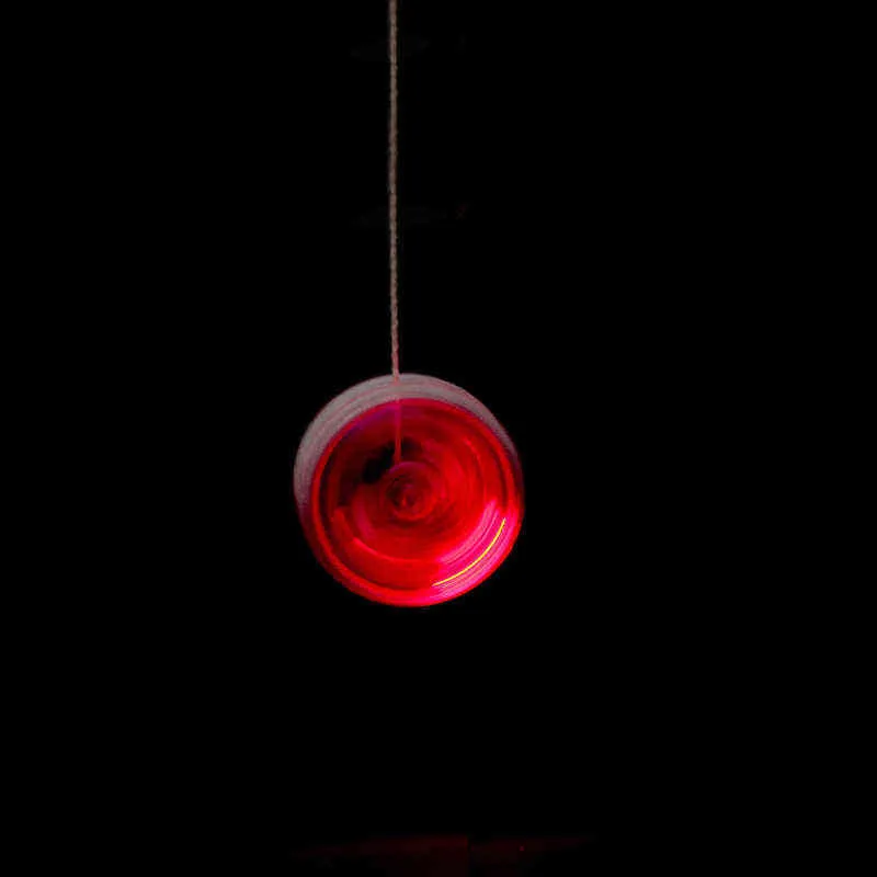 LED clignotant Yoyo classique enfants jouets magique Yoyo Spin plastique Yoyo roulement avec filature jouets pour enfants G1125