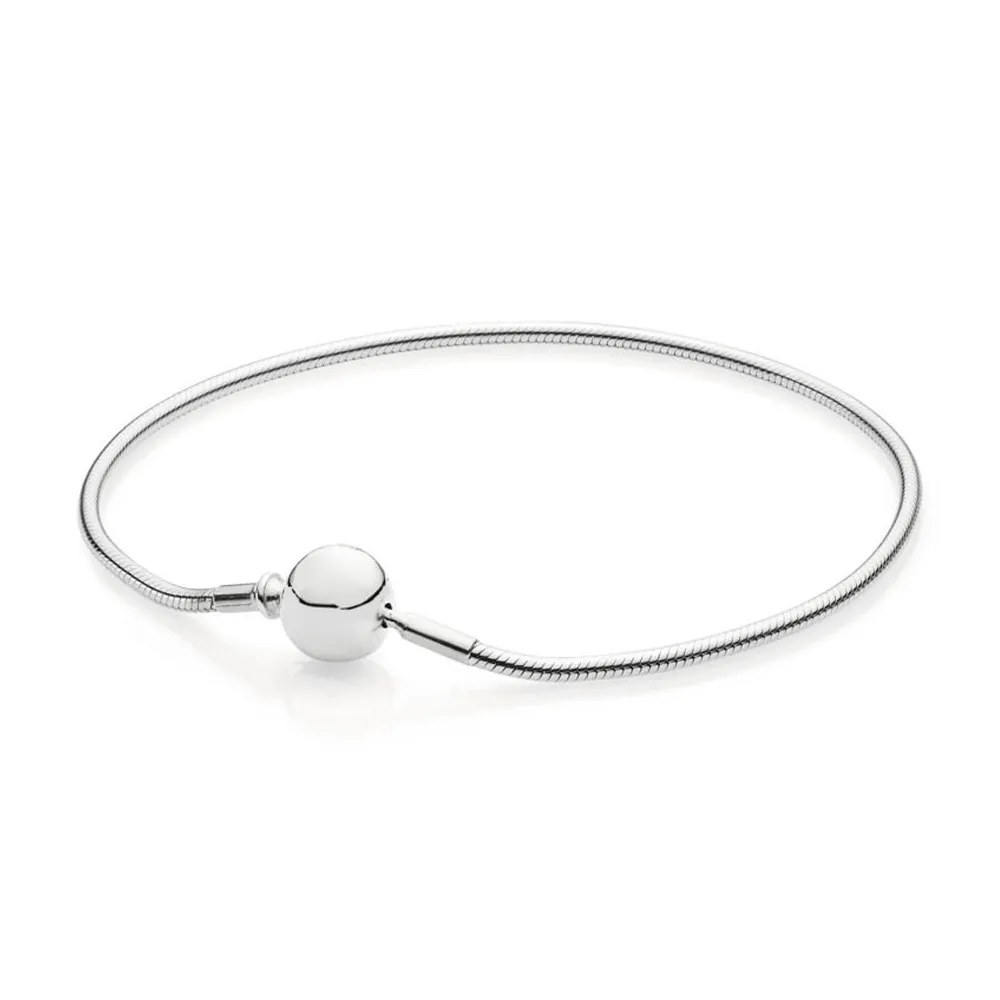 Wysokiej jakości moda srebrna bransoletka z koralikami bransoletka oryginalna s925 srebrna lady biżuteria romantyczna prezent 2103325Q