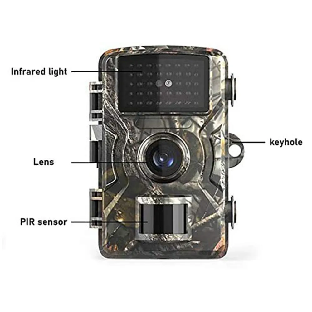 Hunting Camera 12MP Wildlife Trail 1080P 940nm Night Vision Traps Scout for Outdoor Animal Track Accessories DL0016964453