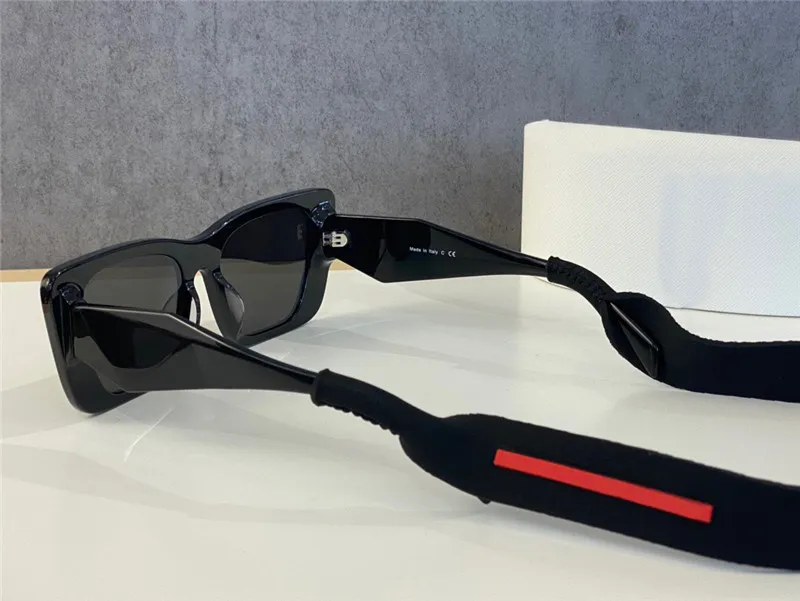 Nouvelles lunettes de soleil de design de mode 08wf Cadre de plaque d'œil pour chats Temples de coupe de diamant de diamant et de style simple UV400 Protection2520