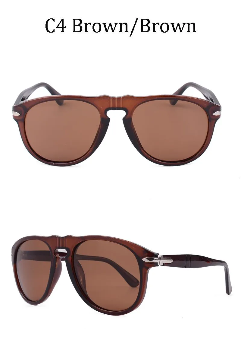 Zonnebril Luxo assico Vintage Piloto Steve Estilo Polarizado oculos De Sol Homem Condu o Marca Design 649225U