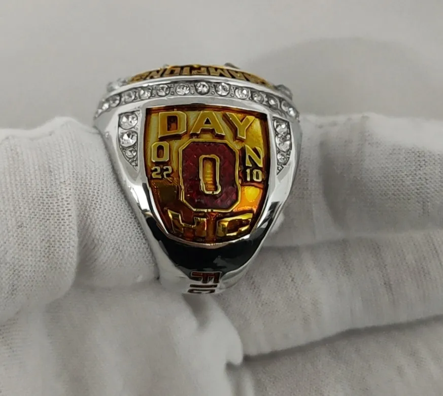 Ohio State University Champions Ring 2020 Big Ten All State Sugar Bowl Football Head DOACH Championship Rings3379
