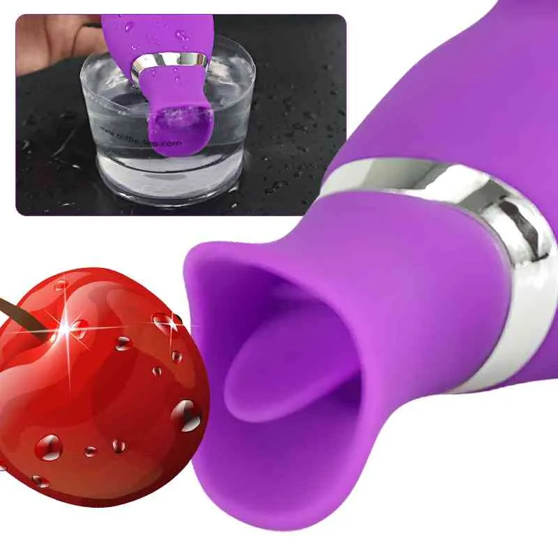 女性ニップル吸盤女性クリトリス刺激灯のためのバイブレータ自然玩具刺激灯舌大人のおもちゃ店