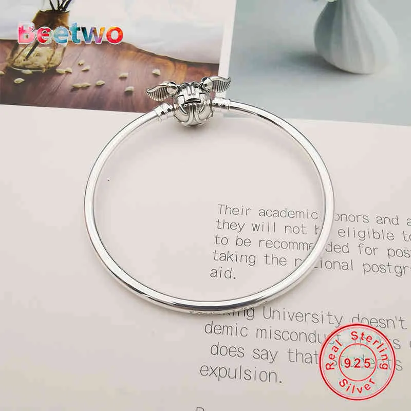Fit Original Armband Bangle Charm Moments 925 Sterling Silver Chain DIY Jewelry Berloque313q