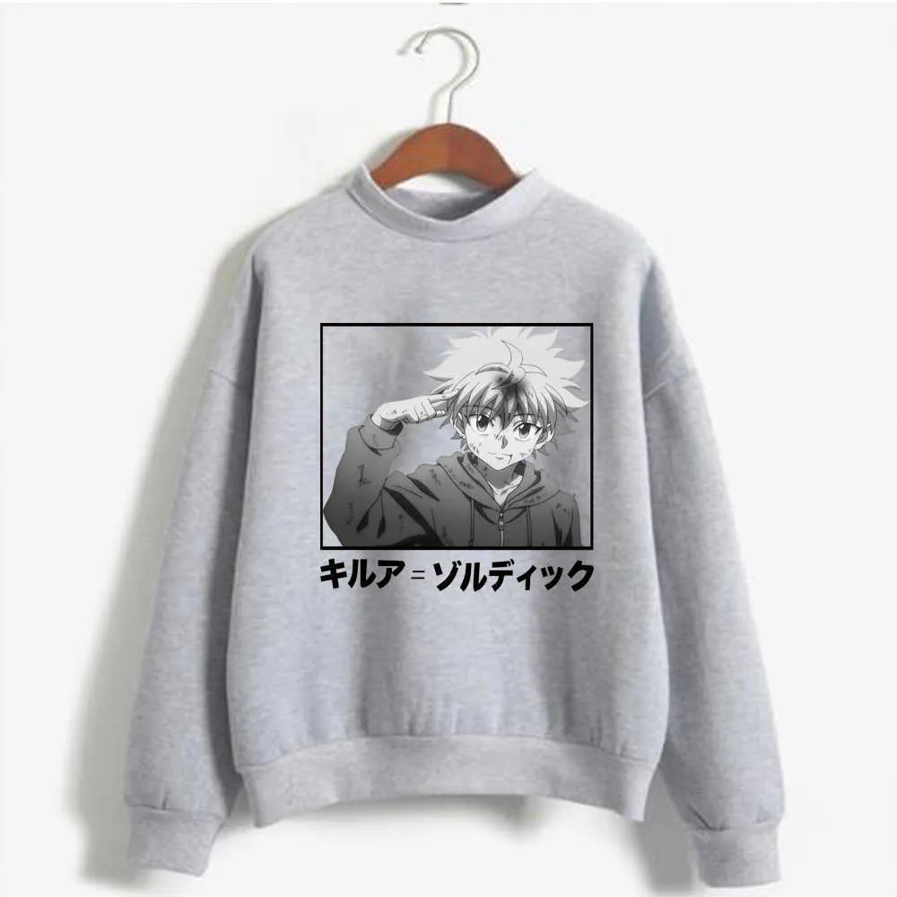 2020 hunter x hunter killua imprimé hommes/femmes sweat à capuche à manches longues sweat Y0804