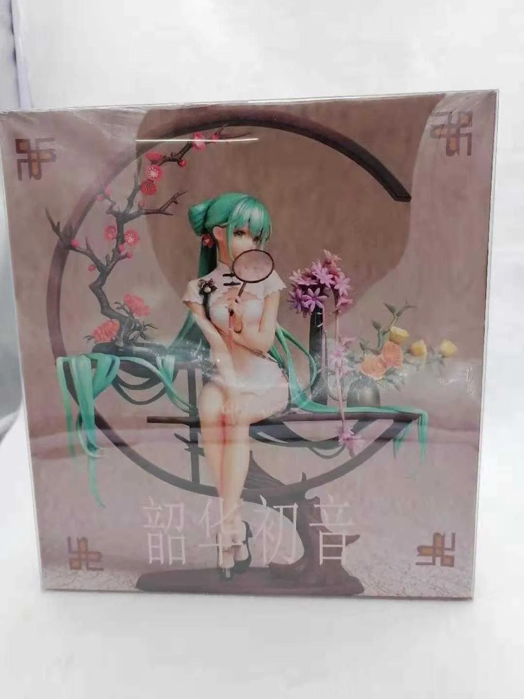 Anime VOCALOID Cheongsam Sexy Figures PVC Action Figure Toy Beauty Girl Adult Statue Collection Model Doll Gifts Figures Girls Car4211660