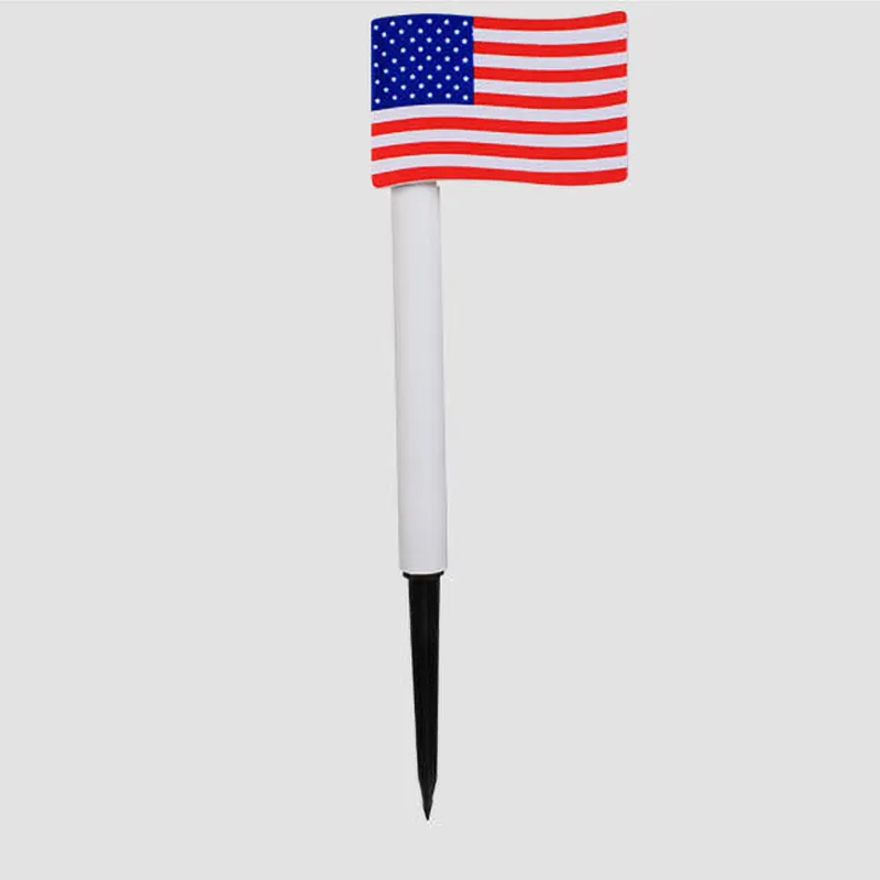 Solar Lights Outdoor US Flag Solar Banner IP65 Waterproof LED Lamp Decorative Garden Patio Pathway Deck Yard3143871