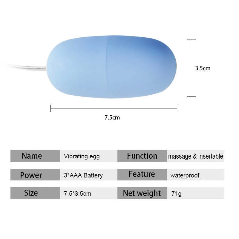 Giocattoli adulti del sesso del vibratore della pallottola del telecomando senza fili dell'uovo di vibrazione del telecomando impermeabile a 20 velocità la donna P0818
