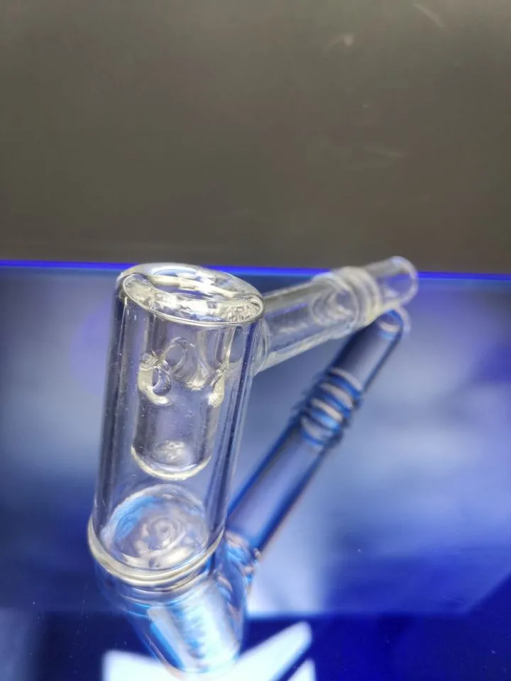 Glass Hammer Bubblers Glass Percolator Bubbler Water Pipe Glass Ash Catcher Handrökning Rör Labs Rökning Mini Hookah Dhping