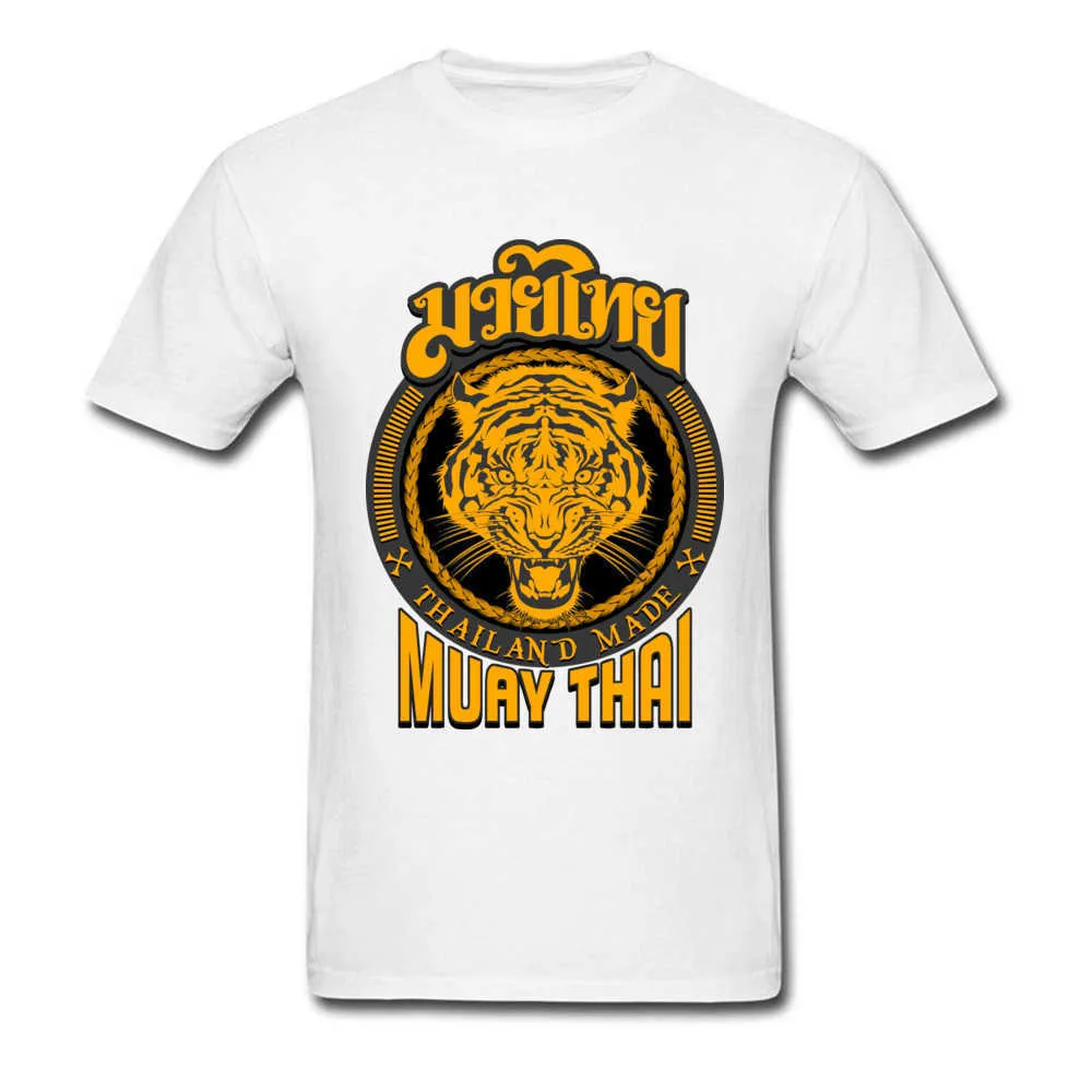 Muay Thai Tiger Thailand_white