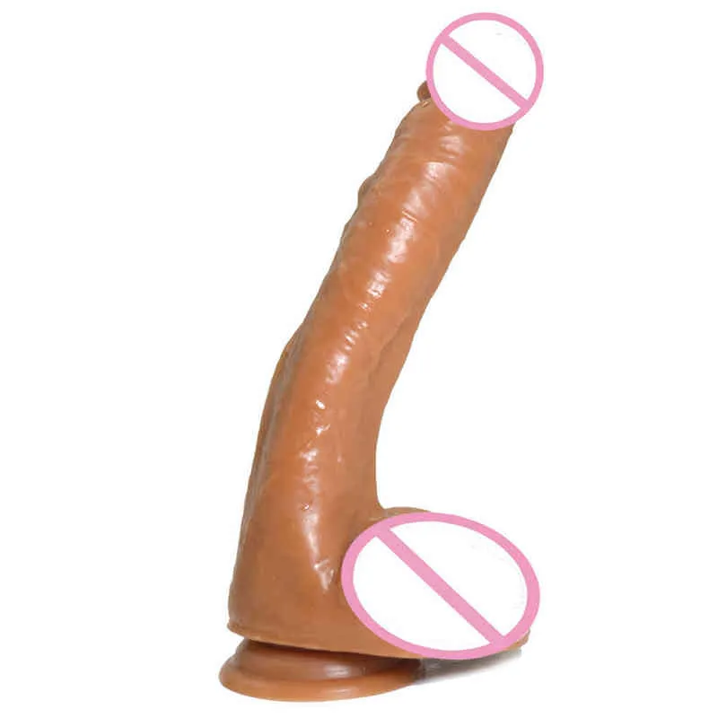 NXY Dildos Anal Toy 's Masturbação Stick Adulto Sexo Simulação Pênis Cabando Falso Cock Products 0225