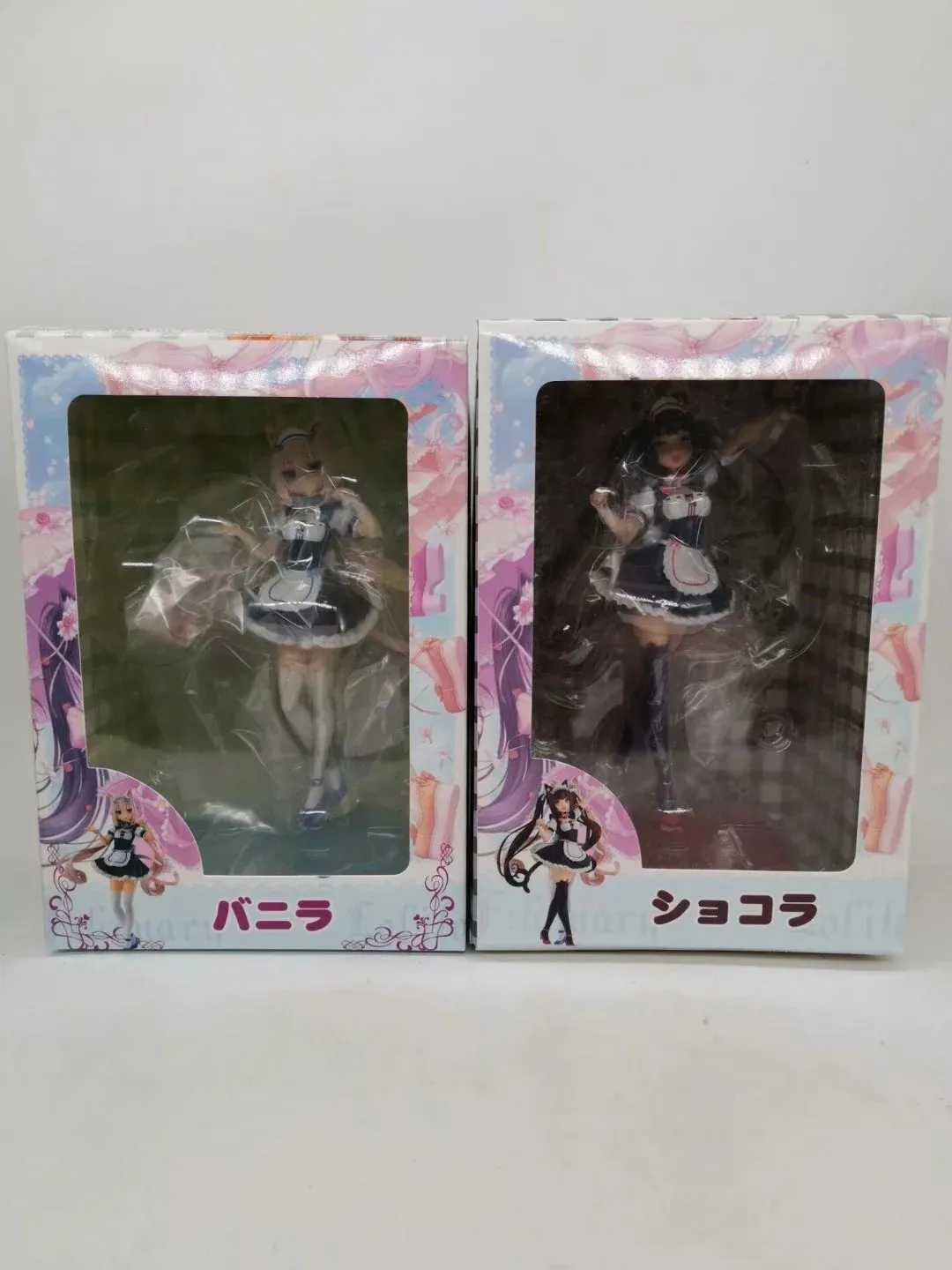 Figurine Anime 2021 NEKOPARA Chocolat Vanilla Maid Ver. Poupée de jouets pour adultes modèle à collectionner en PVC 18cm X0503