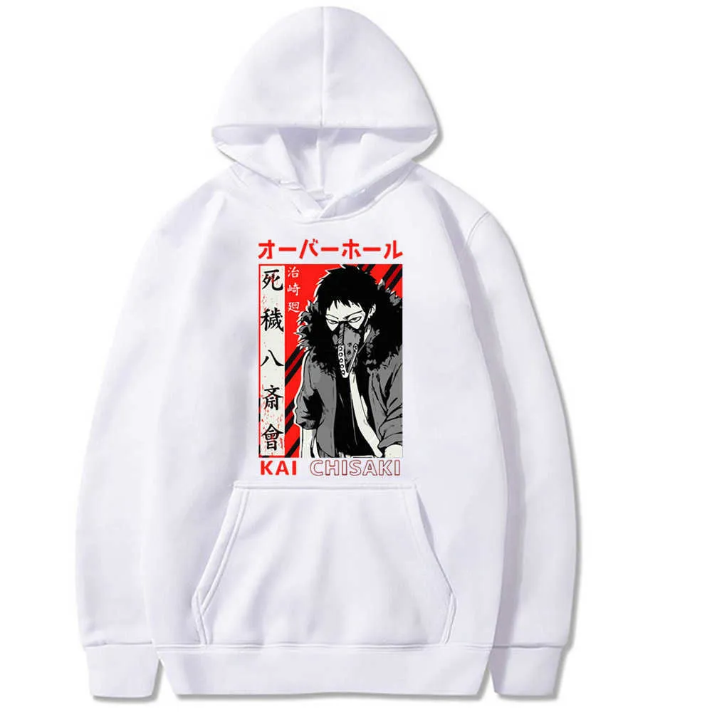 My Hero Academia Dabi Impreso Hombres / mujeres Sudadera con capucha Sudadera de manga larga Y0816