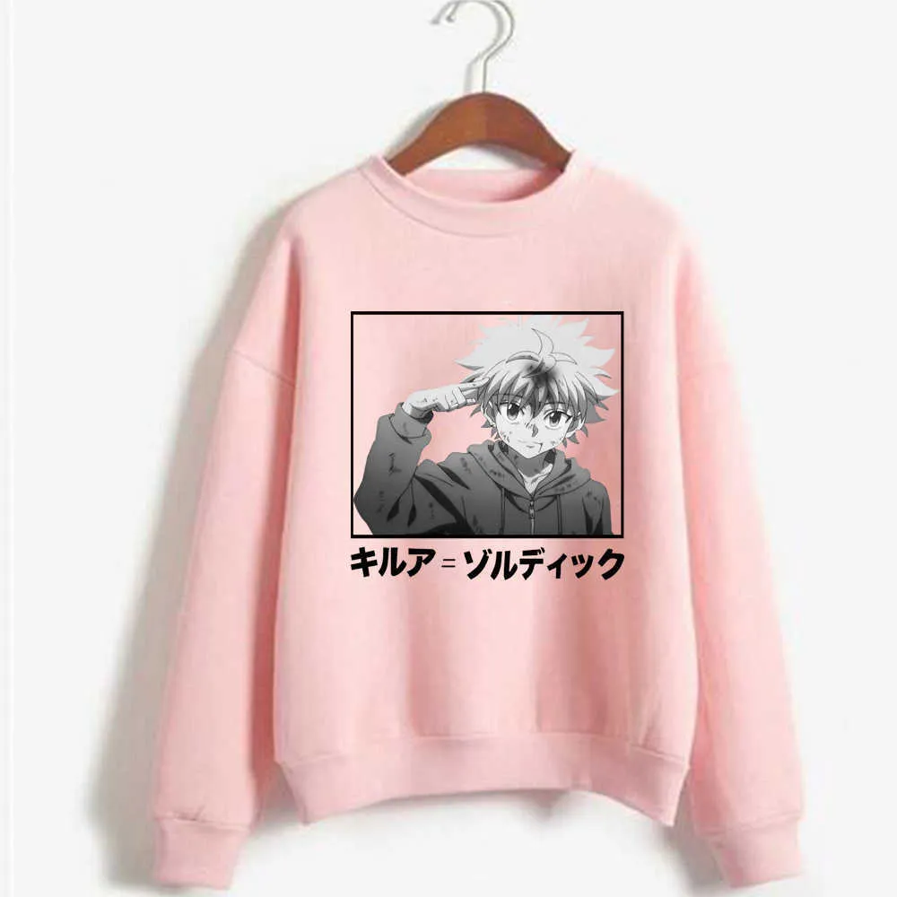 2020 hunter x hunter killua imprimé hommes/femmes sweat à capuche à manches longues sweat Y0804