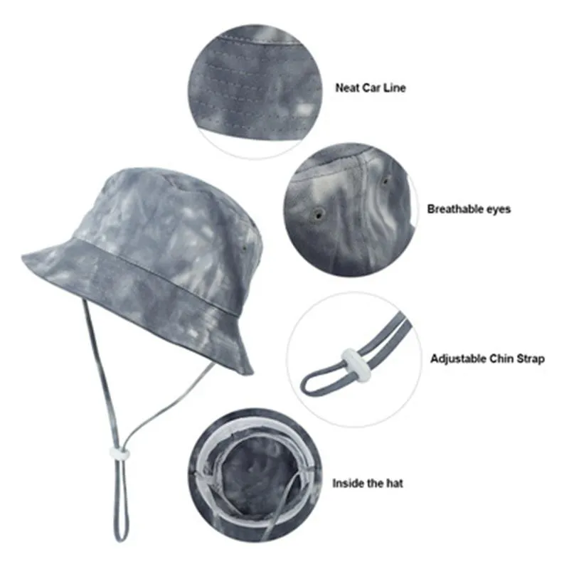 Hat de verano para niños Girls Fisherman Sun Cap Baby Wide Bead Beach Outdoor UV Protectionhats durante 3 meses a 5 años Hat234v