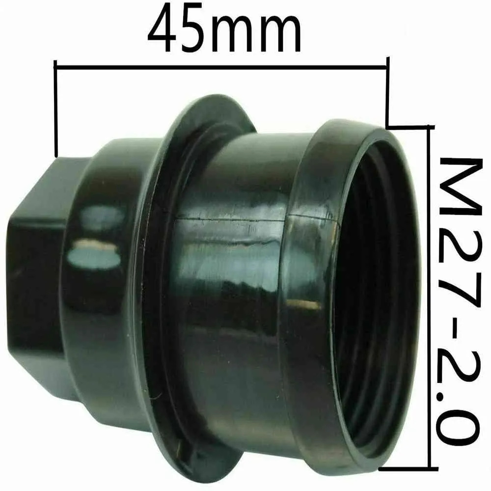 24 pièces 22mm noir capuchon d'écrou de roue couvre pour GMC C1500 C2500 remplacement 12472838 9597158 15767268