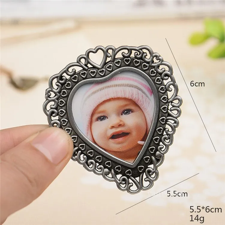 Novità Articoli Bambini Photo Studio Cornici Retro Desk Decor Creativo Mini Photo Picture Frame Holder Portachiavi Regali di compleanno T2I53118