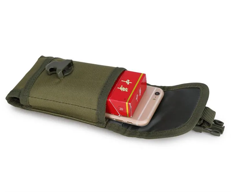 Sacs de taille molle man pack camo oxford tactical multifonctionnel de téléphone mobile caisson crossbody for Men Small Outdoors sac288r