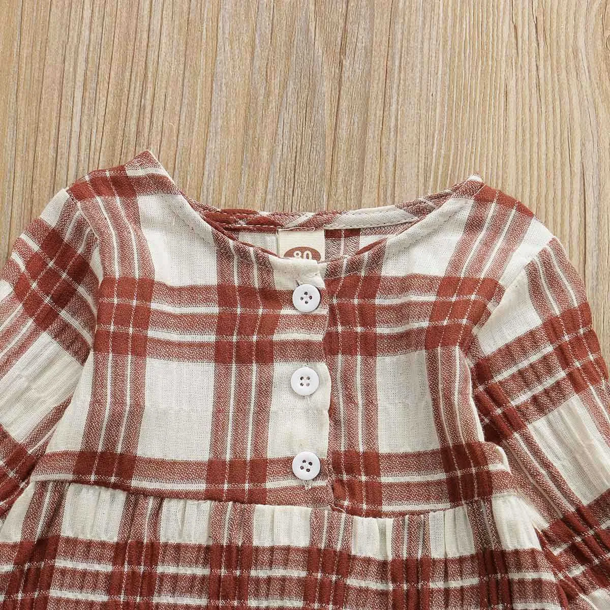 Pudcoco haute qualité enfant en bas âge enfants bébé filles robe de soirée a-ligne Tutu Plaid Gril robe robe d'été pour femme Vestido Q0716